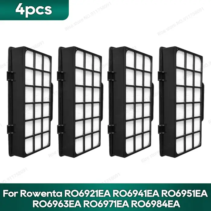 Filtre Hepa Compatible pour Rowenta x-trem Power RO6941EA RO6951EA RO6954EA RO6963EA RO6971EA RO6984EA RO6993EA RO6921EA