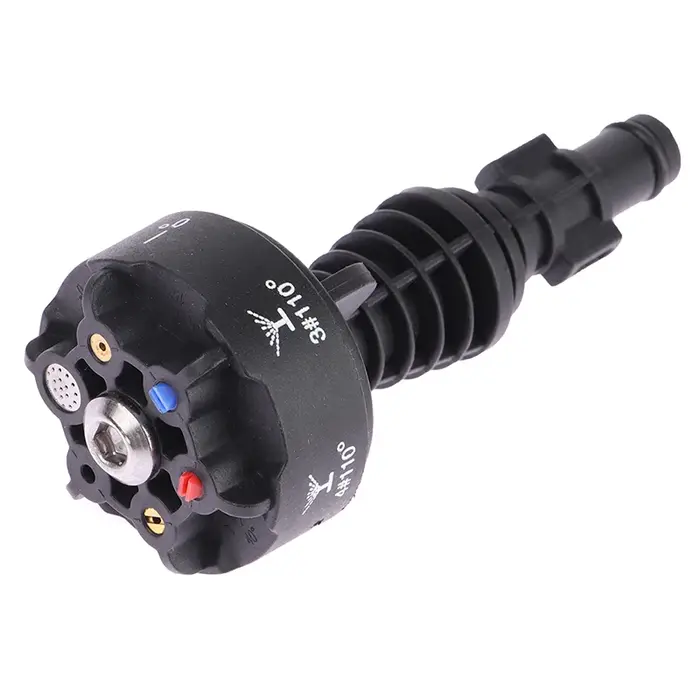 Buse de nettoyage haute pression multifonctionnelle 6 en 1 pour voiture
