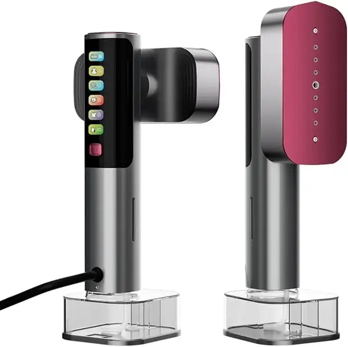 Défroisseur Vapeur Portable 1800W Multifonctionnel à Préchauffage Rapide en 10 Secondes (Prise EU/US) pour Vêtements et Tissus – Idéal Maison et Voyage