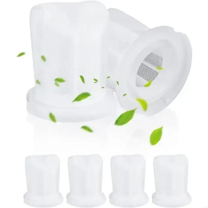 6 Filtre d'aspirateur pack Filtre longue durée du filtre à vide en plastique Remplacement l'aspirate