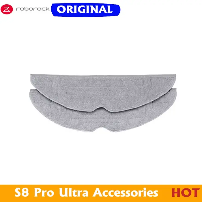 Roborock-Chiffons de vadrouille anti-favorable pour aspirateur robot