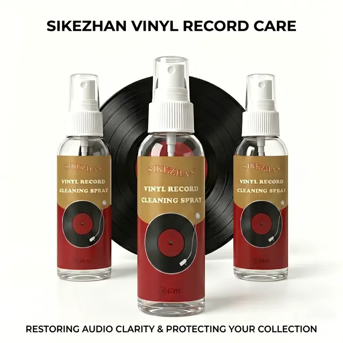 Spray nettoyant pour disques vinyles SIKEZHAN (60ml) | Anti-statique