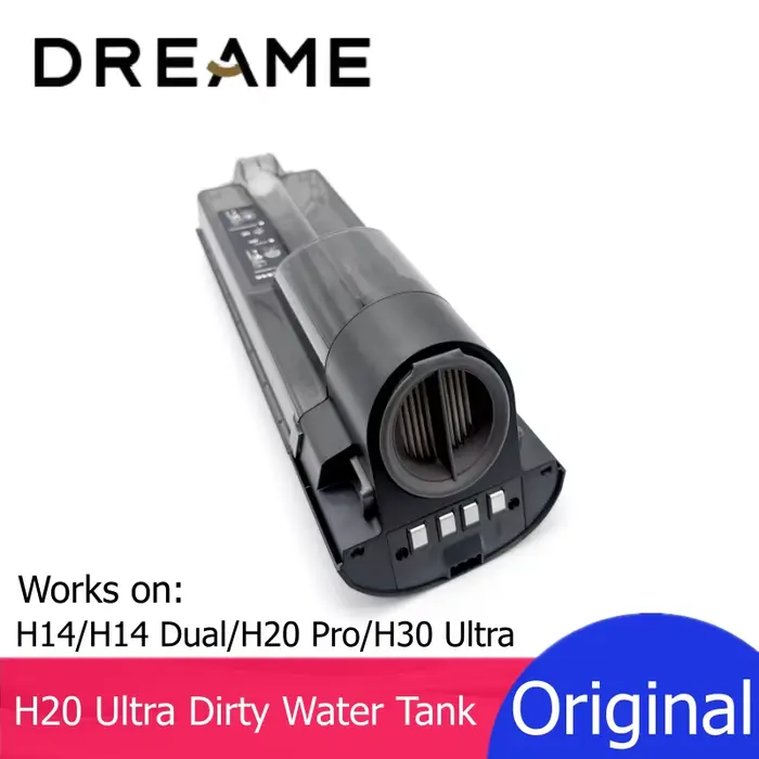Dreame H20 – réservoir d'eau sale Ultra Original pour aspirateur