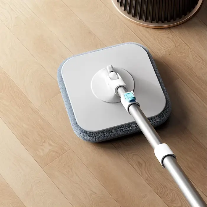 Ensemble serpillière et seau rotatifs à 360 degrés pour le nettoyage des sols