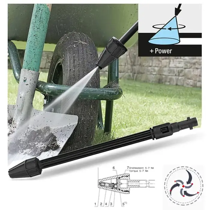 Buse de Lance à Jet pour lave-auto, pour Karcher K2 K3 K4 K5 K6 K7, nettoyeurs haute pression, Lance