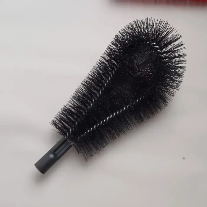 Brosse télescopique de nettoyage de gouttières, outil robuste à longue portée avec perche en plastiq