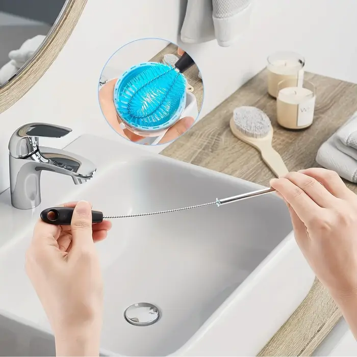 Ensemble de brosses pour bouteille d'eau en acier inoxydable 3 en 1 Brosse de nettoyage