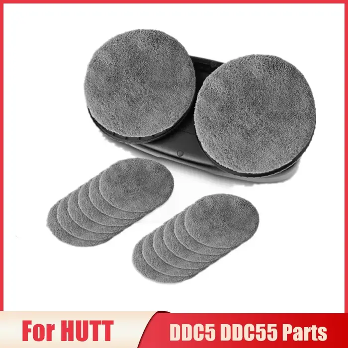 Pour HUTT DDC5 DDC55 paquet de pièces nettoyeur de vitres électrique Robot chiffon vadrouille Kits de vêtements de