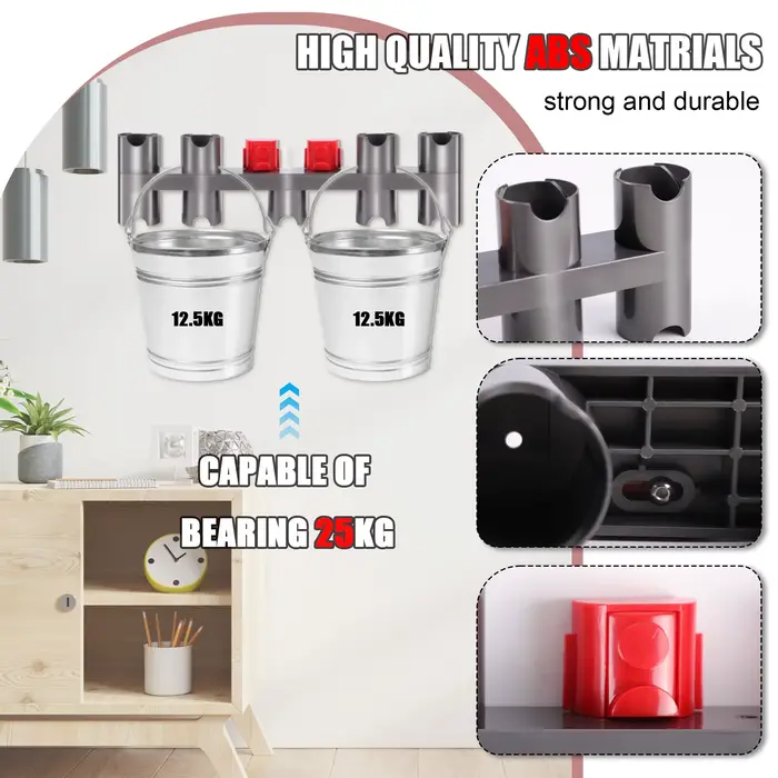Support d'accessoires à neuf trous pour Dyson V7 V8 V10 V11 V15