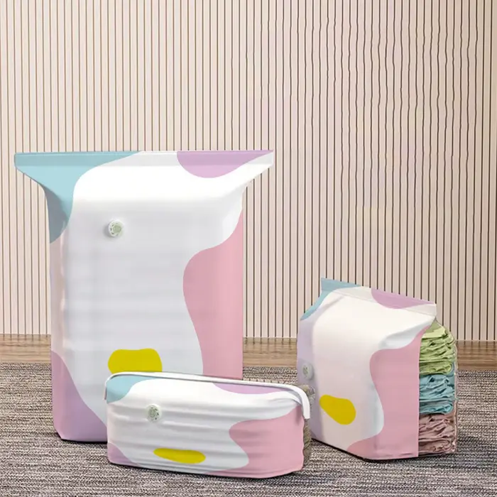 Sacs de compression sous vide sans pompe