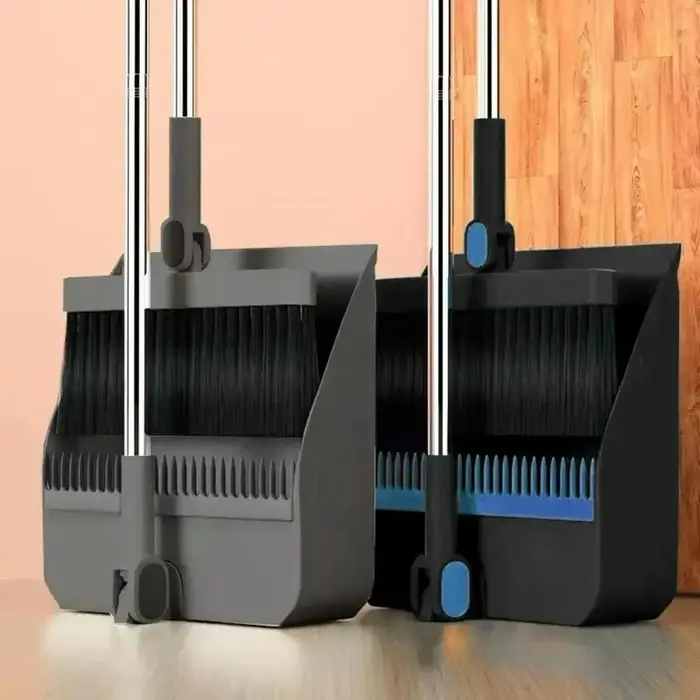 Ensemble de balais, balai domestique, ensemble balai et pelle à poussière, brosse de balayage, balai individuel, balai pliable avec pelle à ordures