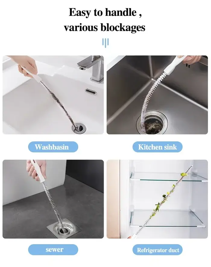 Brosse anti-colmatage de tuyaux
