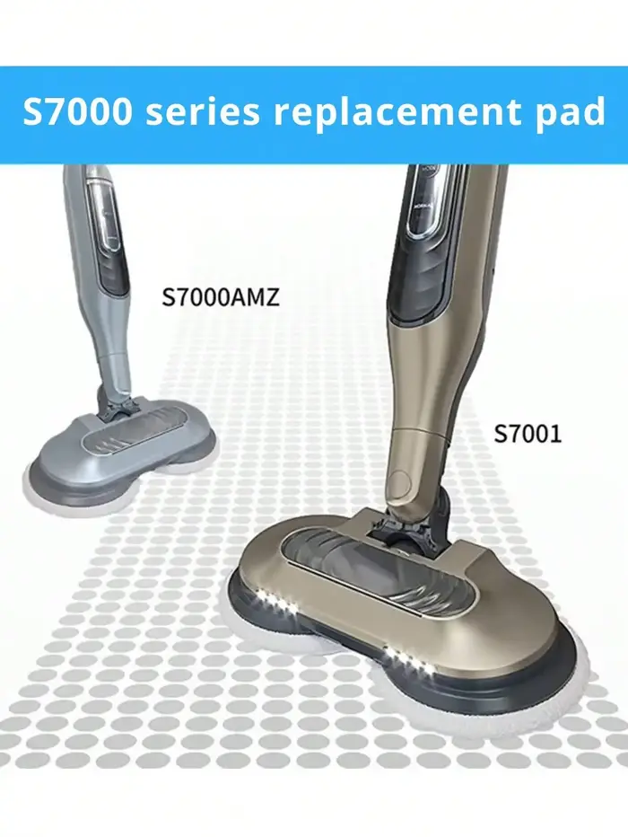8 paquets de tampons de vadrouille à vapeur de remplacement pour Shark S7020 S7000 S7001 S7201