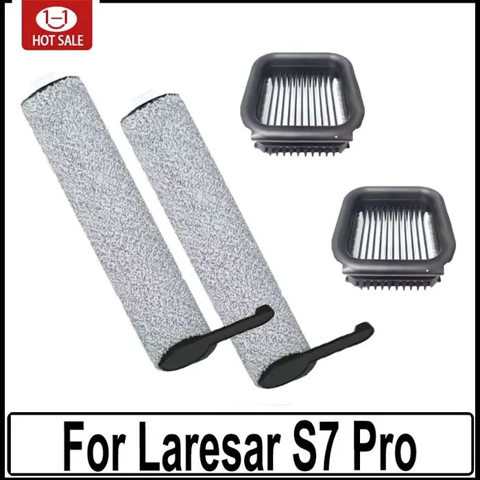 Pour Laresar S7 Pro : Brosse à rouleau pour lave-sol