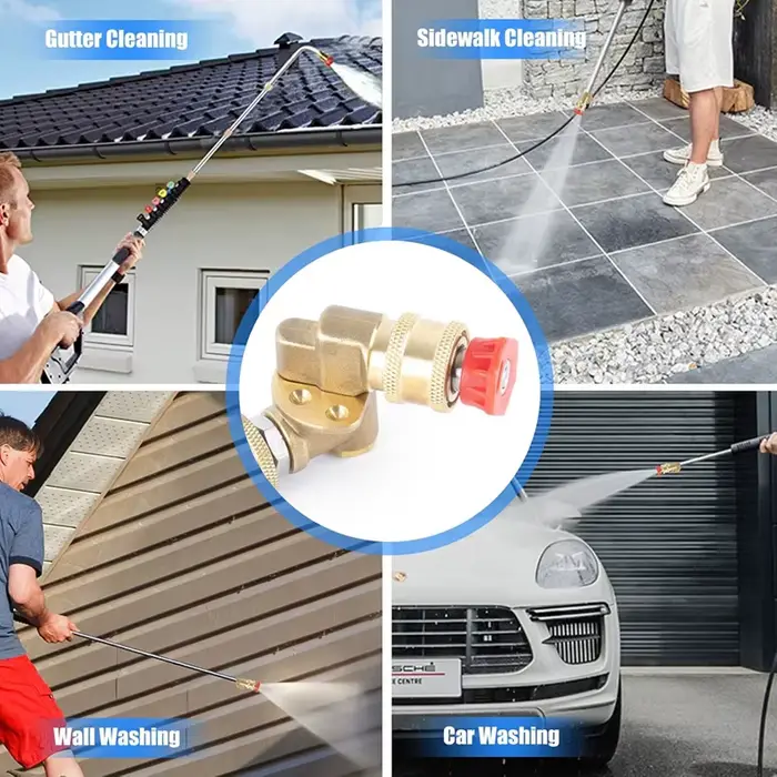 Nettoyeur haute pression coupleur pivotant Rotation