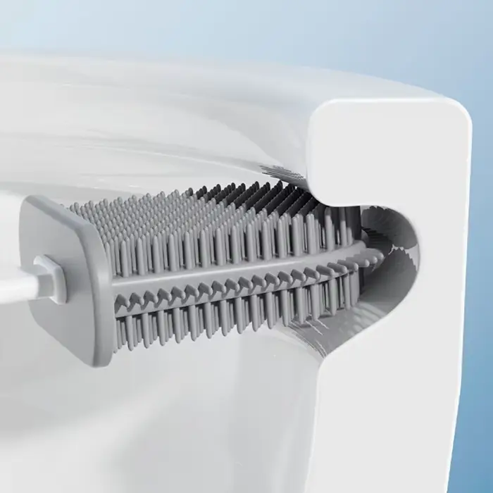 Brosse de toilette en Silicone