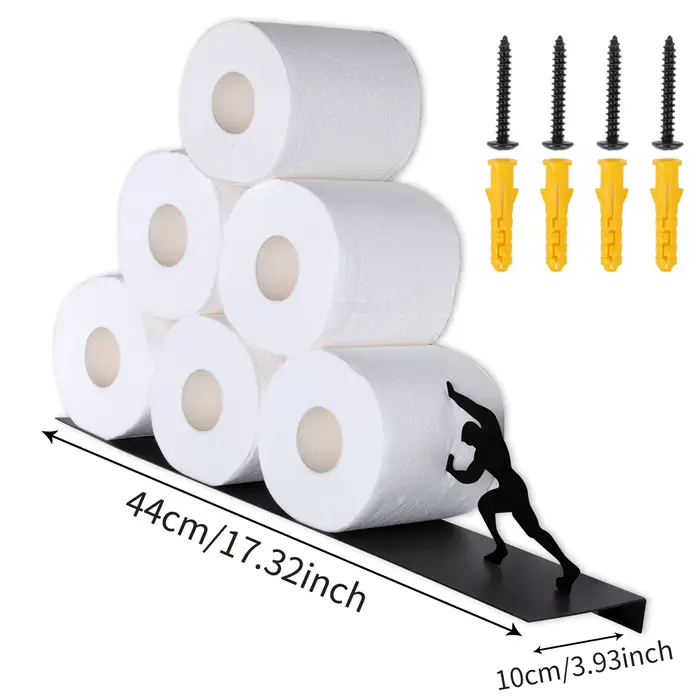 Porte-papier hygiénique mural multiple