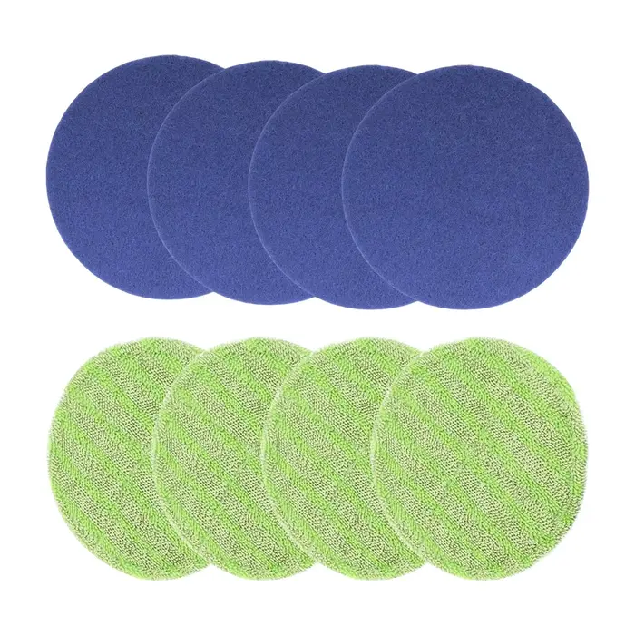 Tampons de vadrouille ronds de 6