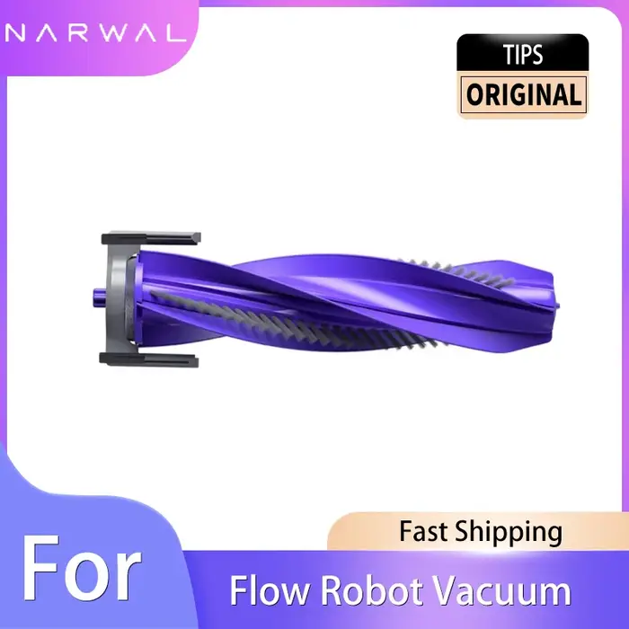 Brosse à rouleaux originale Narwal pour accessoires d'aspirateur robot Flow