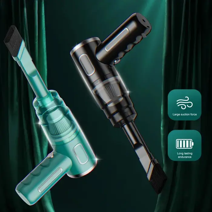 Aspirateur de voiture ABS portable, puissant, sans fil, pour tapis et maison, mini machine de nettoyage, appareil électroménager
