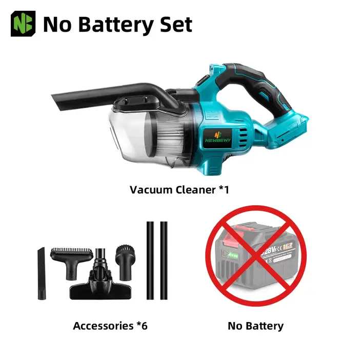 NEWBENY aspirateur électrique à main sans fil puissant Rechargeable outils de nettoyage intérieur do