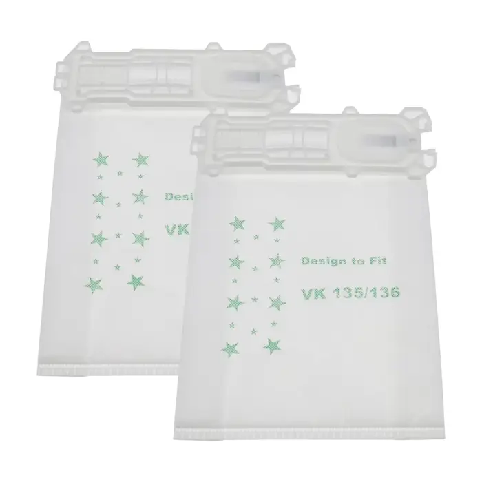 Sacs à poussière + accessoires d'aspirateur, sac à poussière pour Vorwerk VK135 VK136 FP135 FP136 Ko
