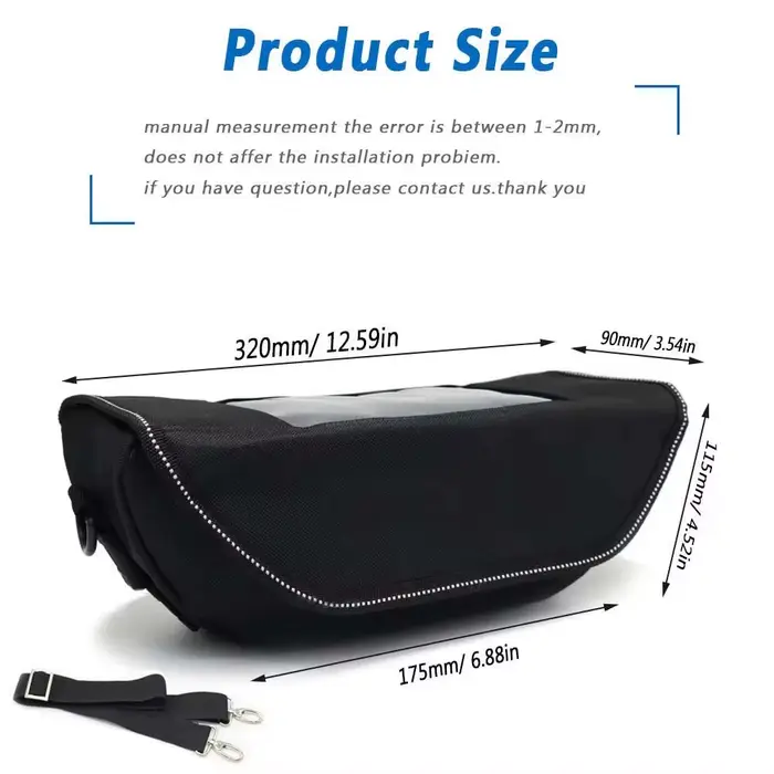 Sac à outils pour accessoires de moto Versys 650 1000 versys