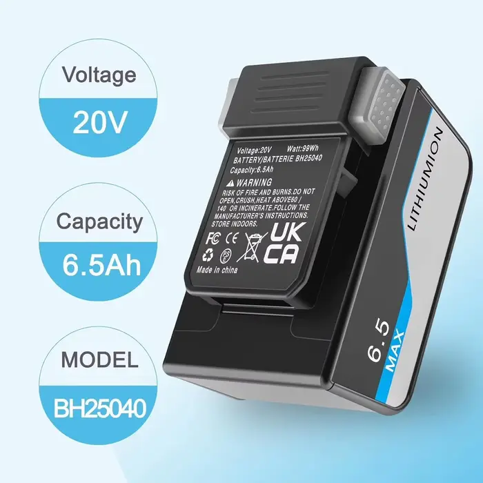 Batterie lithium-ion pour aspirateur sans fil
