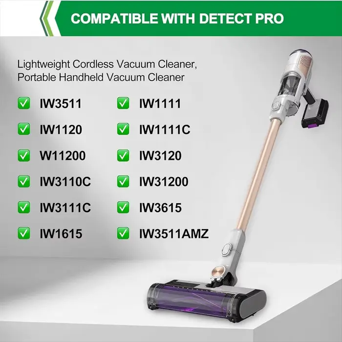 * Filtres d'aspirateur AA60I pour Shark IW3511 IW1111 IW3111C IW3615 IW1615 IW3511AMZ, fixation pour