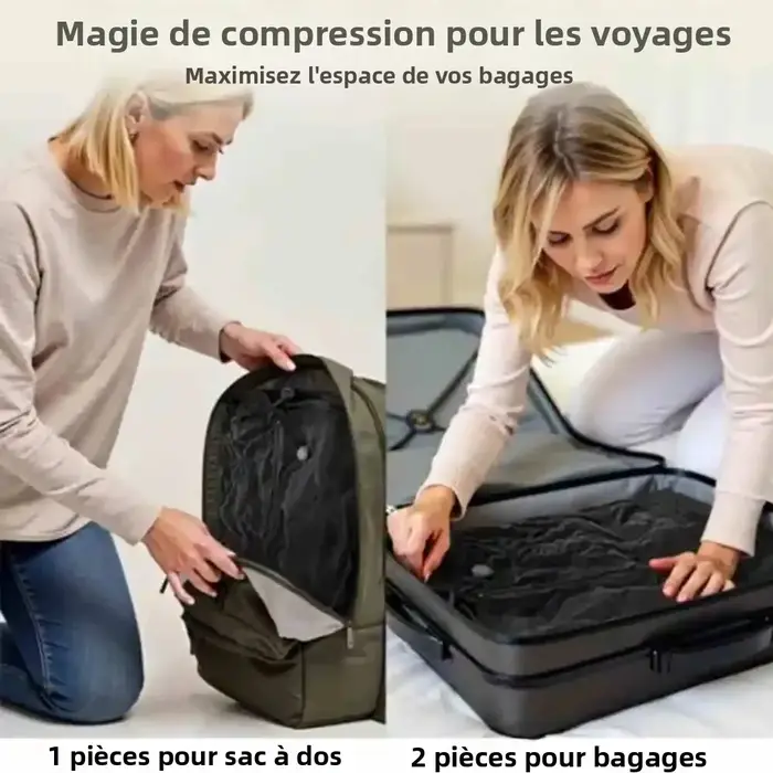 Sacs de rangement sous vide