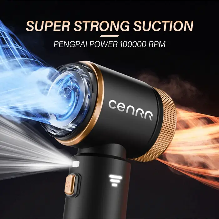 CENRR 985000PA Mini Aspirateur de Voiture Sans Fil Puissant