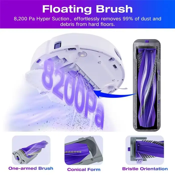 Accessoires pour aspirateur robot Narwal Freo X Ultra A23Q - Brosses latérales principales
