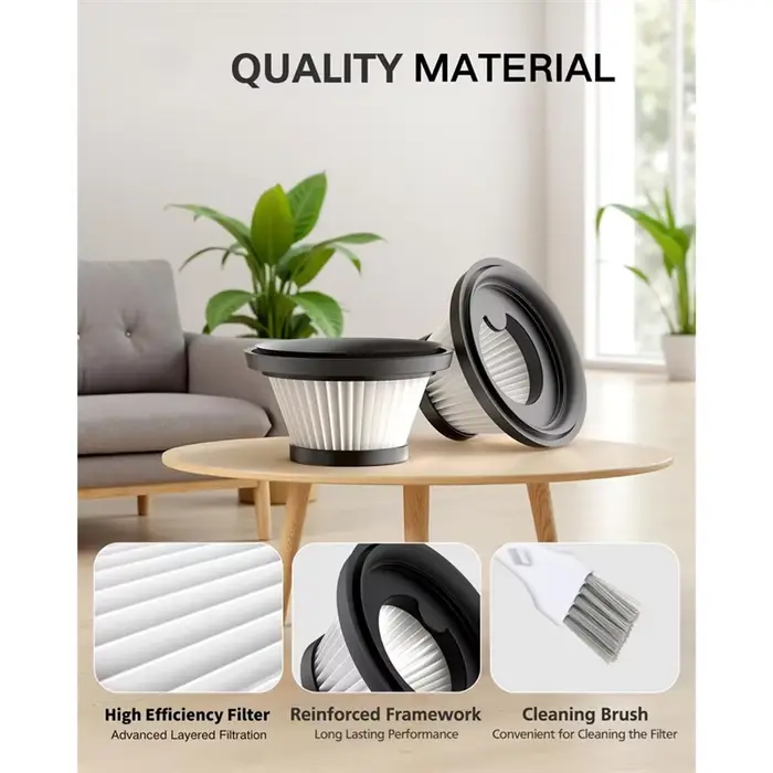 A52Q-filtre d'aspirateur de remplacement lavable et réutilisable