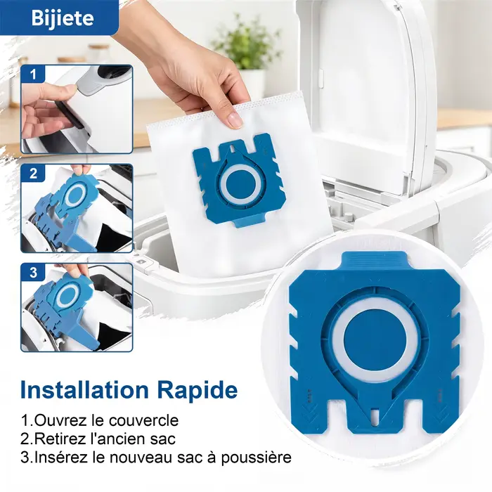 Sacs d'aspirateur Pure GN compatibles