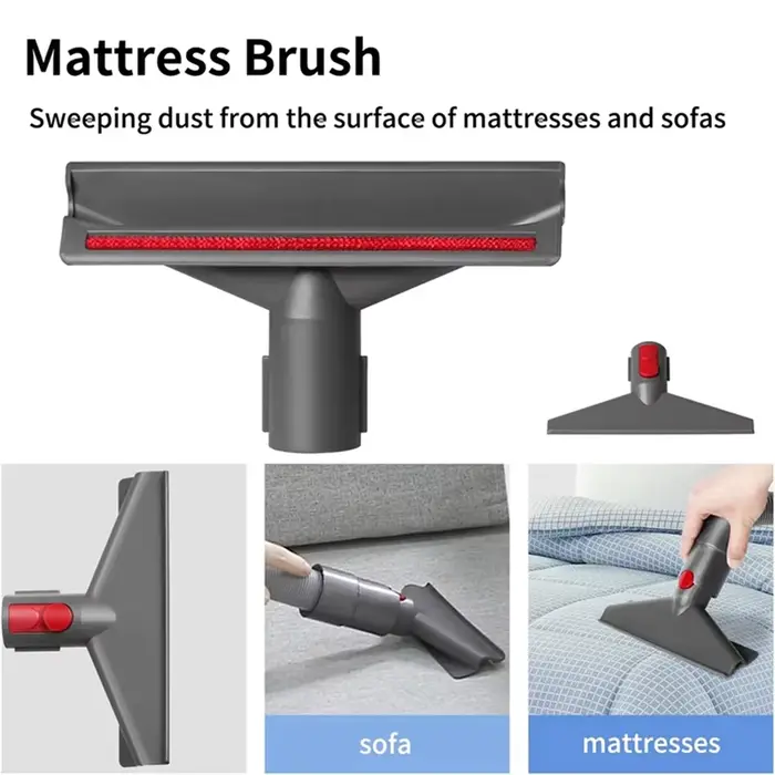 Kit de nettoyage domestique et brosse à poussière à poils souples pour aspirateur Animal absolu Dyson V15 V11 V10 V7 V8