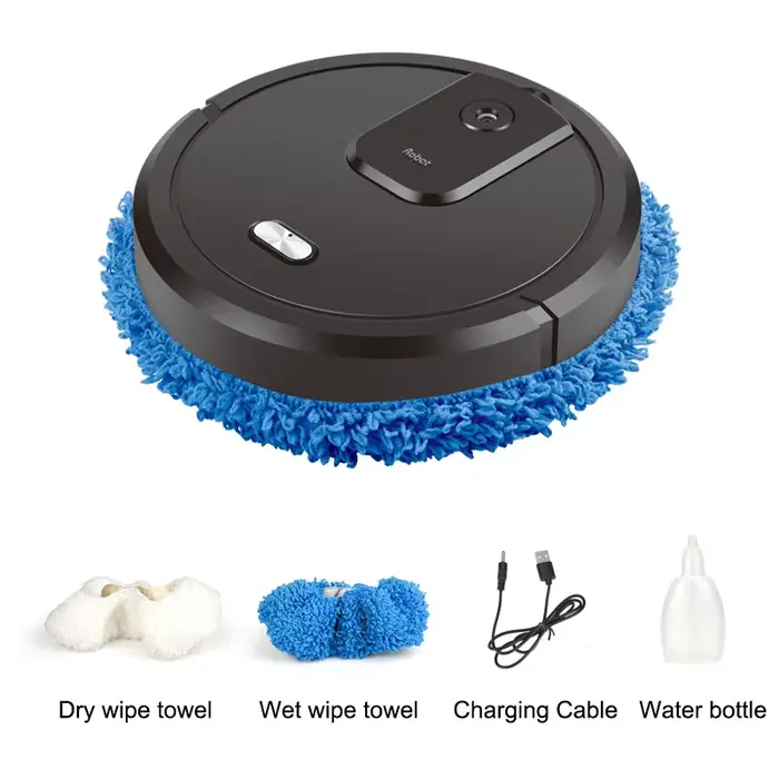 Nouveau Robot aspirateur intelligent de balayage et de vadrouille, nettoyage sec et humide, appareil