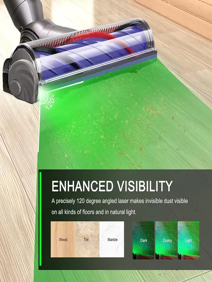 Composants laser verts universels USB pour aspirateur et machines de nettoyage avec affichage lumineux