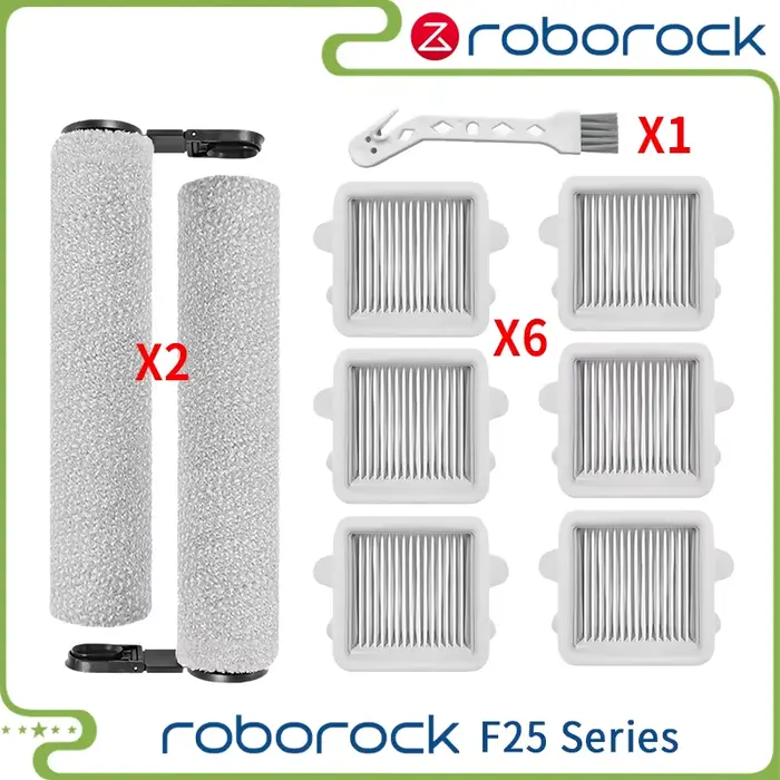 Roborock F25 RT/F25 LT/F25 ALT/F25 ACE/A30 Pro/A30/A30ProCombo brosses à rouleaux roulant filtres HEPA pièces aspirateur