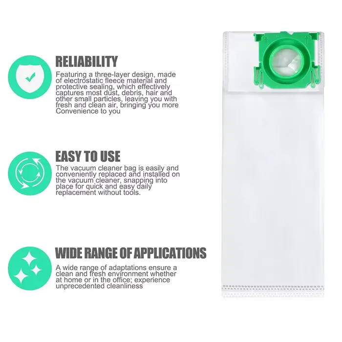 Sacs d'aspirateur compatibles avec Sebo K X/C/370