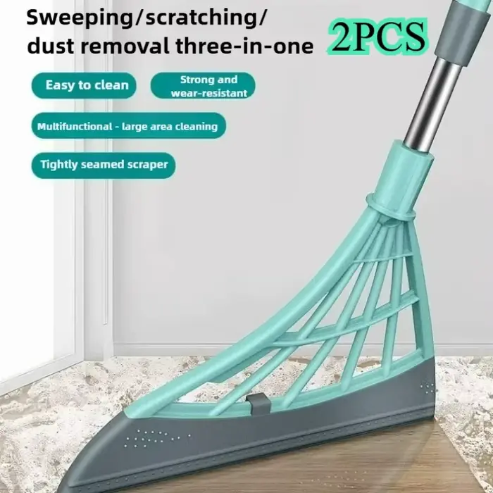 Balai magique en caoutchouc de Silicone