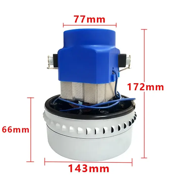 Moteur d'aspirateur 220V 1000W à 1500W, diamètre 143mm, pièces détachées