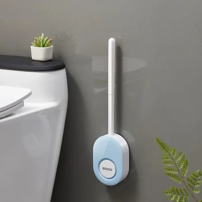 Brosse de toilette murale sans perçage