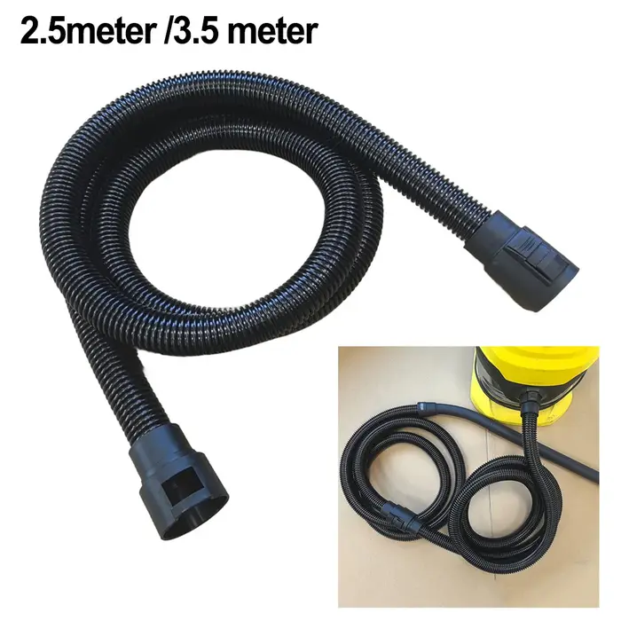 Extension de tuyau d'aspiration 2.5/3.5m pour Karcher NT20 30 WD1 WD2 WD3 WD4 WD5 WD6 2.863-305.0 Aspirateurs