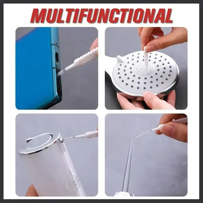Brosse de nettoyage de pomme de douche, salle de bain, Anti-colmatage, petite brosse de nettoyage de