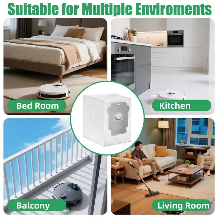 20 paquets de sacs sous vide compatibles avec iRobot Roomba Clean Base i7