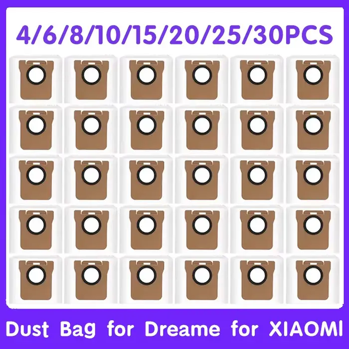 Sac à poussière pour aspirateur Dreame L20 Ultra X20 Pro L30