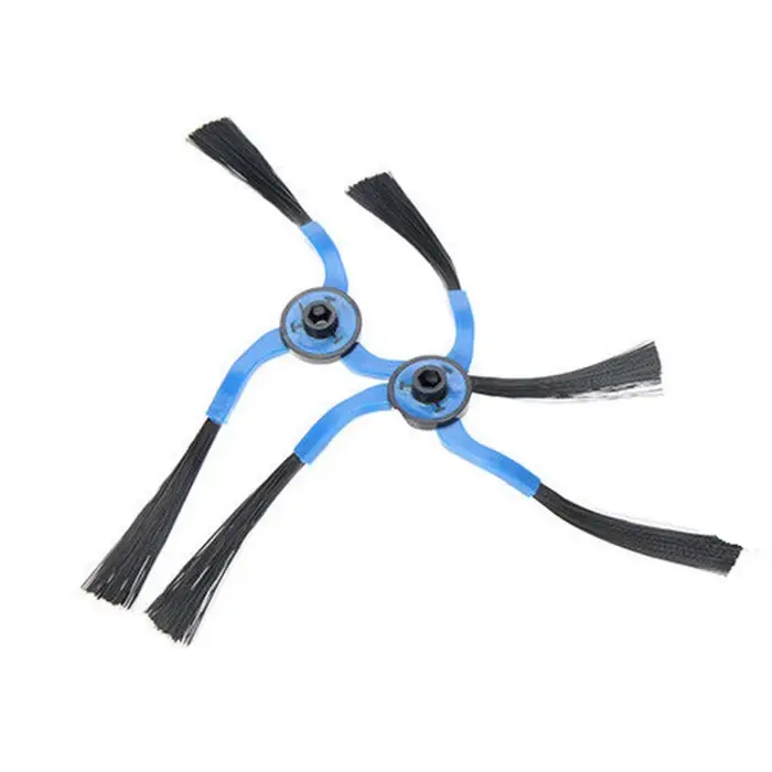 Lot de 2 brosses latérales de rechange pour robot aspirateur Samsung Navibot VC-RM72VR VC-RM84V VR10F71UCAC VC-RL87V couleur clair pour nettoyage efficace des coins et poussière