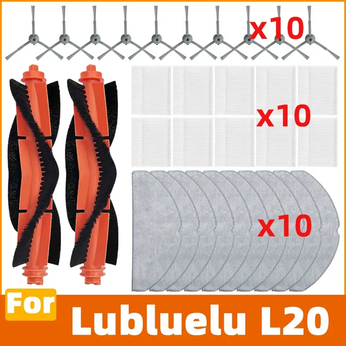 Compatible pour Lubluelu L20 Robot Aspirateur Accessoires Brosse Principale