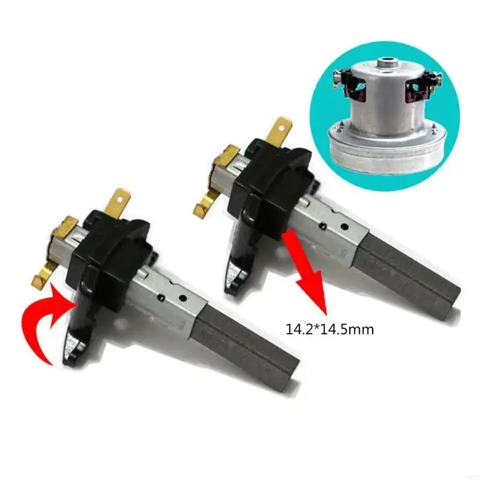 F92F 2 pièces balais carbone moteur brosses remplacement aspirateur Machine soufflage pour animaux compagnie