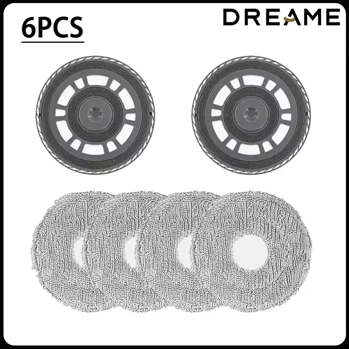 Accessoires pour aspirateur robot MOVA E30 Ultra : brosse latérale principale, chiffon de nettoyage, filtre Hepa, sac à poussière, pièces de rechange